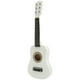 thumbnail image 2 of Mini guitarra acústica de 21 pulgadas, instrumento musical, artesanía de madera para niños principiantes (blanco), 2 of 7