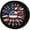 American Flag Sunflower Flower, variant on Foruidea Daisy Flower Spare Tire Cover with Backup Camera Hole Wheel Tire Cover Fit Trailer, RV, SUV and Many Vehicle 17inch