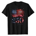 thumbnail image 4 of Women's America 250 Shirt 250 Anniversary Usa Flag 1776-2026 250th Birthday T-Shirt Crew Neck Oversized America Pullover Basic Tee, 4 of 5