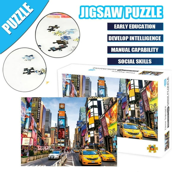 SIfdSeng Mini Toys for Goodie Bags Bulk Adults Puzzles 1000 Piece Puzzle Game Interesting Toys 16.5X11.7 Inch Christmas Toys for Kids Christmas Toys for Girls