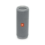 JBL Portable Bluetooth Speaker with Waterproof, Gray, JBLFLIP4GRYAM-B (Open Box)
