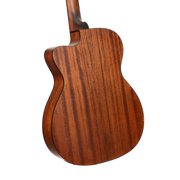 Cort L60MCEOP OM Cutaway Acoustic-Electric Guitar - Mahogany Open Pore Finish