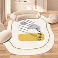 thumbnail image 3 of Luxury round large area carpet Decoration home bedroom carpet rugs for living room Irregular shape floor mats Lounge Rug My Lux Decor Round, 3 of 10