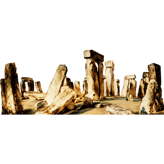 H13110 Stonehenge Painting