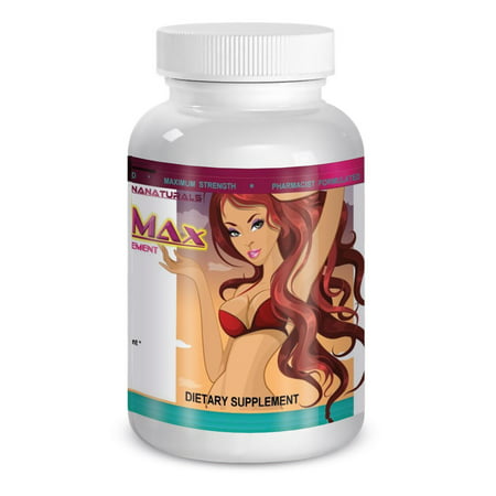 CURVIMAX Female Breast Enhancement and Enlargement Pills, Bust Enhance for Bigger Breasts. 60 Tablets by