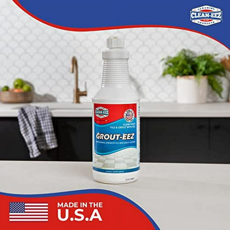 12 Quart Bottles Of Grout-eez With 2 Grout Brushes – Clean-eez