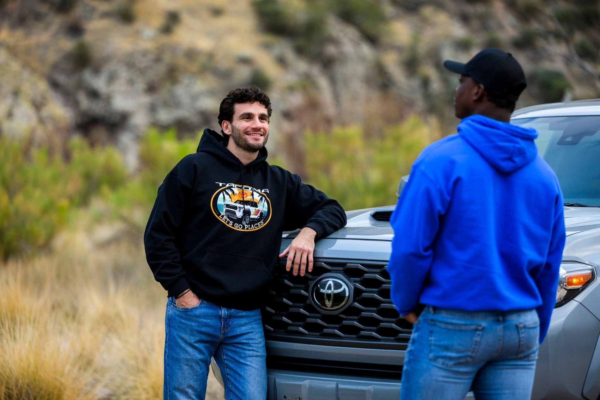 Toyota Tacoma Pick-Up Truck 4 x 4 Let's Go Places Hoodie