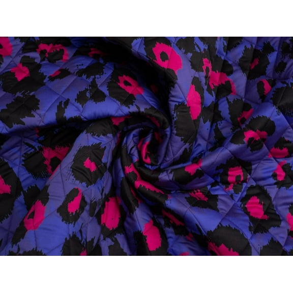 Minerva Exclusive Animal Glow Pre Quilted Reversible Coating Fabric - per yard