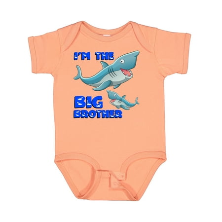 

Inktastic I m the Big Brother Shark Gift Baby Boy Bodysuit