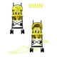 thumbnail image 4 of Carriola Bastón Bebé Confety Shark Jst816-s Reclinable Gris/Amarillo, 4 of 6
