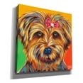 thumbnail image 2 of Epic Graffiti  'Sweet Yorkie I' by Carolee Vitaletti Giclee Canvas Wall Art, 12"x12" 18 x 18, 2 of 3