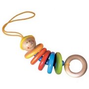 HABA Rattling Max Wooden Dangling Figure
