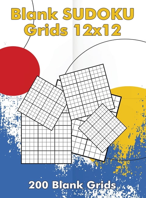 Printable Blank 12x12 Sudoku Grids Free