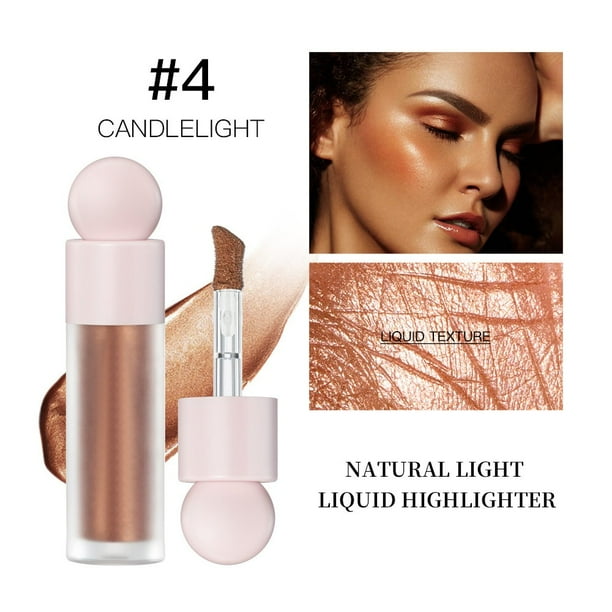 Líquido de alto brillo coloreado para iluminar el cuerpo en general, emulsión de alto brillo para la playa, líquido de alto brillo, 7,5 ml, aceite corporal iluminador