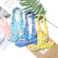 thumbnail image 4 of Guardurnaity Diadema elástica Entrenamiento informal Bowknot Hairband Ejercicio Daily Sweatband Headwear Lady Head Accessories Azul oscuro Accesorio para el cabello Amarillo claro Guardurnaity AP011146-05, 4 of 6