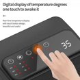 thumbnail image 3 of Electric Space Heater Low Energy 1500w Ceramic Fast Heating Fan Heater Portable, 3 of 5