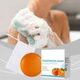 thumbnail image 2 of Persimmon Soap Bar for Body Odor Control, Natural Deodorizing Body Wash for Old People Smell with Built-in Bubble Net, Purifying Deodorizing Odor Eliminator for Women & Men, 3.53oz, 2 of 9
