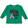 thumbnail image 3 of Inktastic We're Fighting Back Together Breast Cancer Awareness Month Boys or Girls Long Sleeve Toddler T-Shirt, 3 of 5