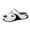 Black, variant on CPNG Men's Sport Slides Sandals Lightweight Athletic Soft Thick Sole Slide Sandal with Massage Footbed for Indoor Outdoor Pool Beach Shower