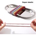 thumbnail image 2 of 60 Pieces Seamless Hair Ties Ponytail Holders Thick Elastic Hair Tie Cotton No Crease Hair Band for Women,Girl,Thick Heavy and Curly Hair,Light Weight Highly Elastic,3 Styles (Mixed Color) Casewin, 2 of 7