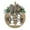 H, variant on 2024 Last Name Year Round Front Door Wreath 26 Last Names Alphabet Door Plate Front Door Decoration Garland Front Door Decoration Door Small Hanging Wreath Wall Family Decorations Antique Decorations