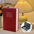 thumbnail image 4 of Birdeem Hidden Book Safe, Metal Diversion Safe with Lock, Disguised as a Faux Book for Home Office, Secure Storage for Valuables, Jewelry, and Documents, 4 of 5