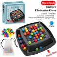 thumbnail image 3 of Rainbow Board Games For Kids Puzzle Magic Chess Board Game Color Matching Elimination Game Toy Set For Gifts 288 beads, 3 of 5
