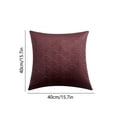 thumbnail image 3 of Fwttom Cool Pillowcase, Velvet Embossed Pillow Double-Sided Different Pattern Cushion Cushion Cover, 3 of 6