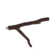 thumbnail image 2 of 2Count Parrot Tenedor Stand # 3 Rack Toy Hamster Squirrel Branch Perches Jaula De Juguete Yinane Pájaro Loro Rama Juguete, 2 of 8