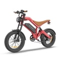 thumbnail image 1 of Bicicleta Eléctrica Honey Whale K6 Pro Rojo, 1 of 8