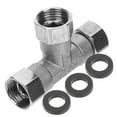 thumbnail image 3 of Stainless Steel Shower Diverter Rubber Sealing Rings Toilet 1Pcs, 3 of 8