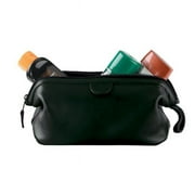 Royce Leather Men's Leather Classic Travel Kit Toiletry Bag