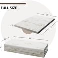 Folding Mattress Twin 3" Trifold Memory Foam Mattress Foldable