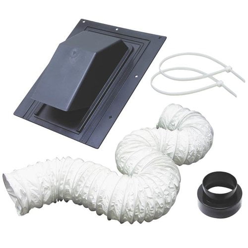 Lambro Industries 9.95'' Roof Vent Bathroom Fan Kit