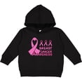 thumbnail image 2 of Inktastic Breast Cancer Awareness Ribbon Cutout Toddler Hoodie, 2 of 4