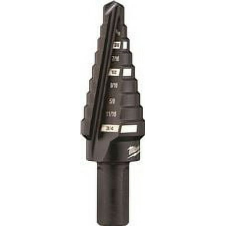 UPC: 0045242307654 | Milwaukee 48-89-9203 – #3 Black Oxide Fractional Step Drill Bit