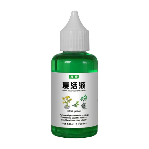Resurrection Liquid for Plants, 50ml Flower Fruit Vegetable Fertilizers, Fertilizing Liquid Concentrate, Plant Resurrection Liquid Fertilizer Promotes Healthy, Strong Growth