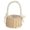 Beige, variant on Eguiwyn Easter Decor, Wicker Rattan Flower Girl Basket with Bows,Handle Flower Basket, Flower Girl Basket Handmade Portable Basket | Basket Tassel | Wedding Holiday Decoration Storage Small Basket"