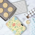 thumbnail image 5 of Yayeee Pot Holders Kitchen Heat Resistant with Pocket 7"x9.8" Cotton Oven Cooking Hot Pads, Colorful Flower, 5 of 7