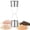 Silver, variant on ACDANC 2 in 1 Salt and Pepper Grinder,Manual Dual-Head Salt Grinder,Adjustable Ceramic Grinder Core,Pepper Mill Grinder for Kitchen Cooking,RV,Camping,BBQ
