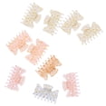 thumbnail image 3 of 20 piezas de agarre antideslizante 6 cm pinzas de garra de cabellero de mandíbula francesa abrazadera para cabello fino Yuyangstore Abrazadera de garras de pelo de mandíbula francesa, 3 of 8