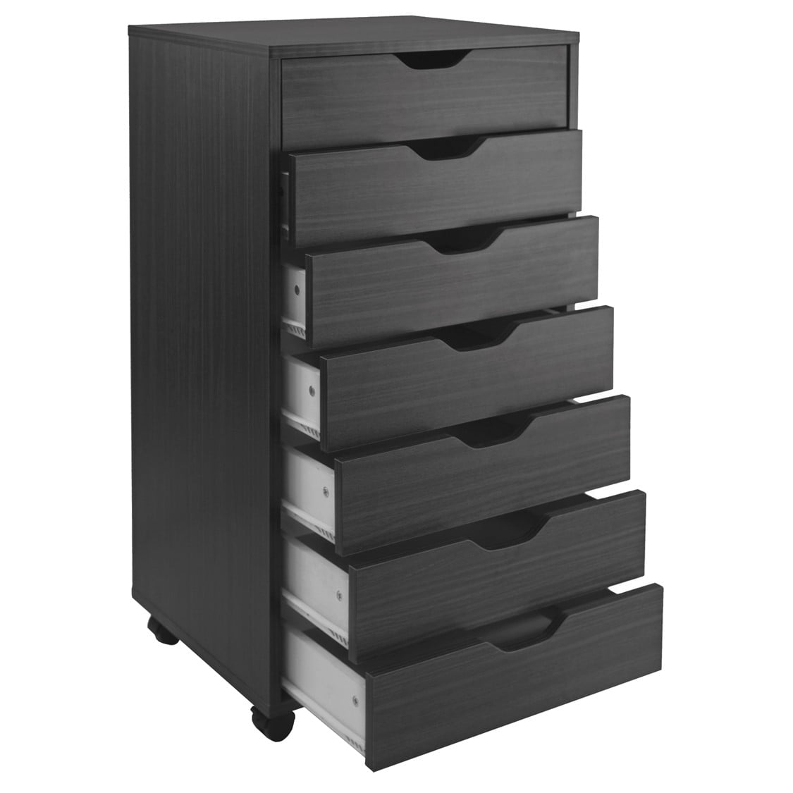Winsome Wood Halifax 7 Drawer Cabinet Multiple Finishes Walmart