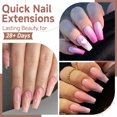 thumbnail image 2 of Nail Tips UNA GELLA, ataúd mediano, 504 unidades, para extensión de uñas, 2 of 7