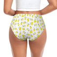 thumbnail image 3 of Womens Underwear yellow lemon leaves Cuteness No Show Seamless Underwear for Women, Soft Stretch Women's Panties, Hipster Ladies Panties Bikini Underwear Briefs, 3 of 6