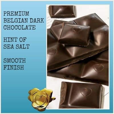 Chocolove Dark Chocolate Hawaiian Sea Salt Bar 3 oz (Pack of 12)