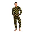 thumbnail image 2 of Underboss Wu Tang Clan Logo Toss Pajama Union Suit (Adult Large) Black, 2 of 4