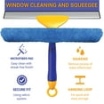 SCRUBIT Professional Window Cleaning Tool 2 in 1 Kit with 12.5 Inch