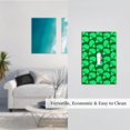 thumbnail image 2 of Zufioo Green Broccoli Print Switch Wall Plate, Dustproof and Heat-resistant Decorative Wall Switch Cover, Suitable for Residential and Commercial Areas-Mid-size, 2 of 8