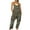 Army Green Wide Leg Jumpsuits for Women, variant on Dyegold Jumpsuits for Women Casual, Jumpsuits for Women 2023 Floral Print Casual Summer Wide Leg Trousers Long Pants Sleeveless V-Neck Overalls Rompers
