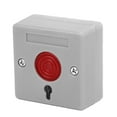 thumbnail image 1 of Button Alarm, Safe Emergency Convenient Practical Anti Theft Panic Button Widely Applicable  For Banks For Homes, 1 of 8